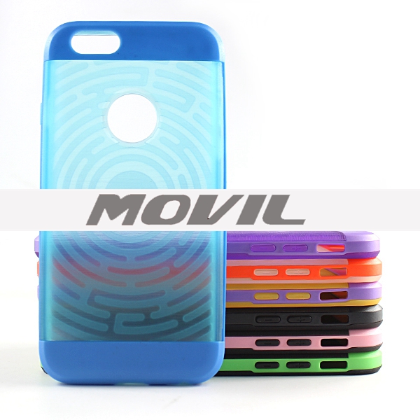 NP-2508 Frontera TPU   PC Funda para Apple iPhone 6-18